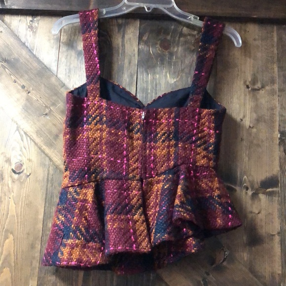 LPA Maria In Wine Pink Plaid - Picture 9 of 12